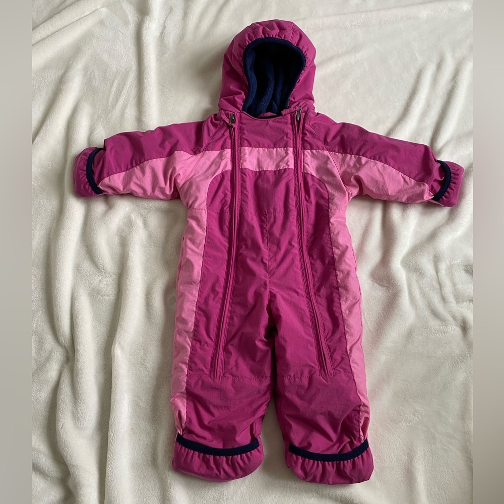 L.L. Bean Infant Girls Snowsuit size 6-12 Months